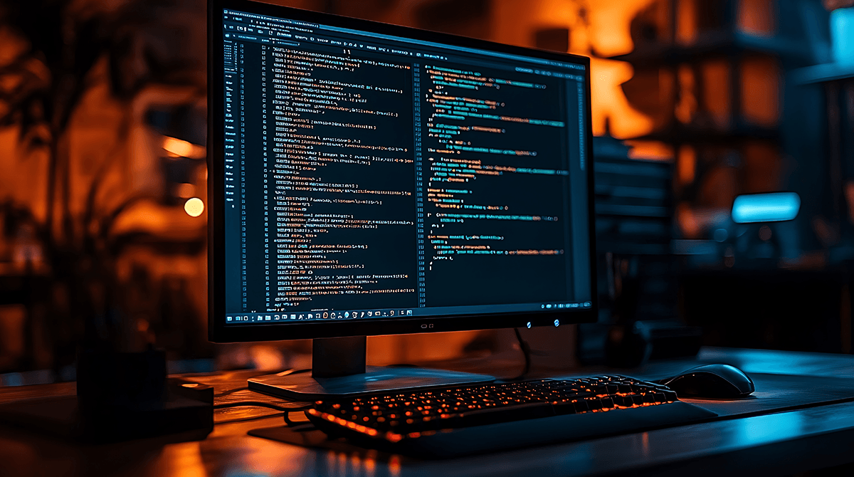 Our coding workspace